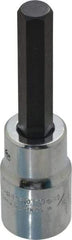 Proto - 1/2" Drive, 3/8" Hex Bit Socket - 3-1/4" OAL, 1-3/4" Bit Length - Eagle Tool & Supply