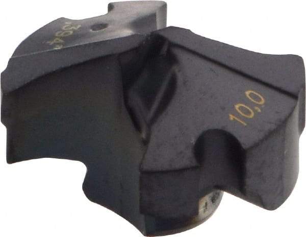 Iscar - Series IDI-SG, 10.01mm Diam Grade IC908 140° Replaceable Drill Tip - Carbide, TiAlN Finish, 10 Seat Size - Eagle Tool & Supply
