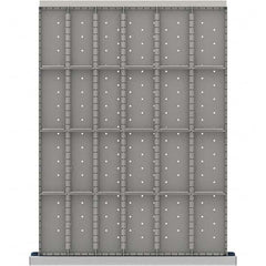 LISTA - 24-Compartment Drawer Divider Layout for 3.15" High Drawers - Eagle Tool & Supply