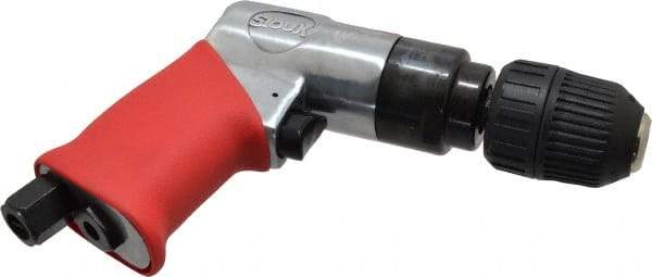 Sioux Tools - 3/8" Keyless Chuck - Pistol Grip Handle, 2,300 RPM, 0.33 hp - Eagle Tool & Supply