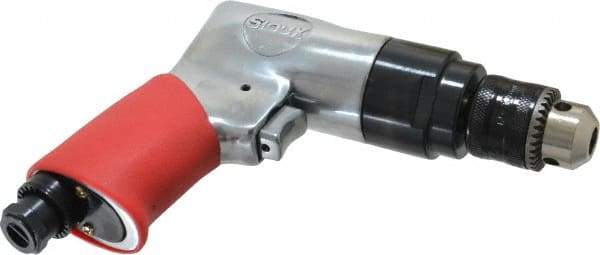 Sioux Tools - 3/8" Reversible Keyed Chuck - Pistol Grip Handle, 1,800 RPM, 0.47 hp - Eagle Tool & Supply