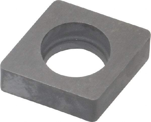 Kennametal - 7.52mm Inscribed Circle, Diamond (Shape) Turning Shim for Indexables - 0.19" Thick, ICSN Shim Style - Eagle Tool & Supply