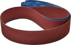 Norton - 3" Wide x 132" OAL, 80 Grit, Ceramic Abrasive Belt - Ceramic, Medium, Coated, Series R981 - Eagle Tool & Supply