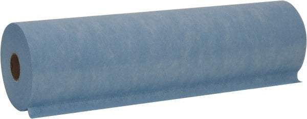 WypAll - X60 Dry Shop Towel/Industrial Wipes - Small Roll, 13-3/8" x 19-5/8" Sheet Size, Blue - Eagle Tool & Supply