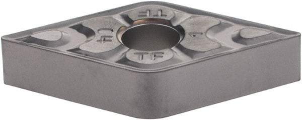 Iscar - DNMG431 TF Grade IC907 Carbide Turning Insert - 55° Diamond, 1/2" Inscr Circle, 3/16" Thick, 1/64" Corner Radius - Eagle Tool & Supply
