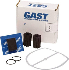 Gast - 9 Piece Air Compressor Repair Kit - For Use with Gast 0823/1023 Oil-Less "Q" Models with Internal Filtration - Eagle Tool & Supply
