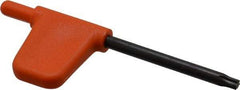 Kennametal - T15 Torx Drive, Flag Handle Driver for Indexable Tools - Compatible with Insert Screws - Eagle Tool & Supply