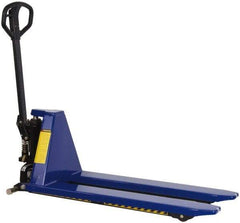 Value Collection - 2,200 Lb Capacity, 31-1/2" Lift Portable Skid Lifter - 3-1/2" Min Lift Height, 43" Fork Length x 20" Fork Width, 20" Overall Width - Eagle Tool & Supply