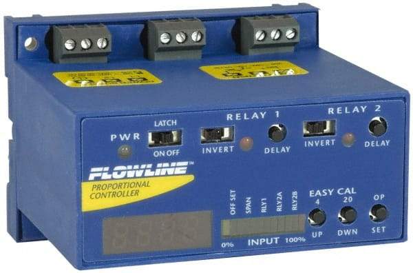 Flowline - Liquid Level Controllers & Meters Type: Level Transmitter Controller Applications: Level Indication and Relay Control - Eagle Tool & Supply