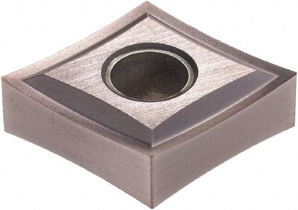 Made in USA - CNGP430.5 Grade 323F Carbide Turning Insert - 80° Diamond, 1/2" Inscr Circle, 3/16" Thick - Eagle Tool & Supply