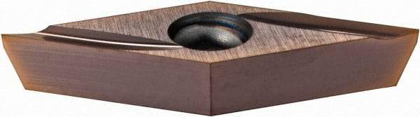 Sumitomo - VCGT220 FX Grade AC530U Carbide Turning Insert - TiAlN/AlCrN Finish, 35° Diamond, 1/4" Inscr Circle, 1/8" Thick, 0.0039" Corner Radius - Eagle Tool & Supply