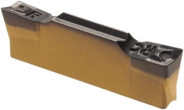 Iscar - 3003HFPR Grade IC8250, 3mm Cutting Width Carbide Grooving Insert - 1.5mm Max Depth of Cut, Right Hand, 0.3mm Corner Radius, TiCN/Al2O3/TiN Finish - Eagle Tool & Supply
