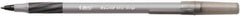 Bic - Ball Point Round Stick Grip Pen - Black - Eagle Tool & Supply