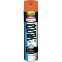 Krylon - 25 fl oz Orange Marking Paint - 35 to 71 Sq Ft Coverage, Water-Based Formula - Eagle Tool & Supply