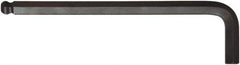 Bondhus - 10mm Hex, Long Arm, Ball End Hex Key - 171mm OAL, Protanium High Torque Steel, Metric System of Measurement - Eagle Tool & Supply