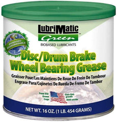 LubriMatic - 16 oz Tub Biobased General Purpose Grease - Blue, 350°F Max Temp, - Eagle Tool & Supply