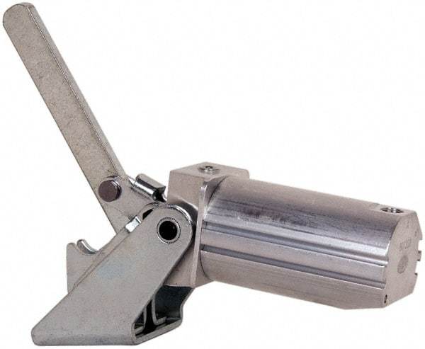 De-Sta-Co - 500 Lb Inner Hold Capacity, Horiz Mount, Air Power Hold-Down Toggle Clamp - 1/8 NPT Port, 145 Max psi, 103° Bar Opening, 35.05mm Height Under Bar - Eagle Tool & Supply