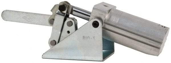 De-Sta-Co - 750 Lb Inner Hold Capacity, Horiz Mount, Air Power Hold-Down Toggle Clamp - 1/8 NPT Port, 145 Max psi, 99° Bar Opening, 45.47mm Height Under Bar - Eagle Tool & Supply