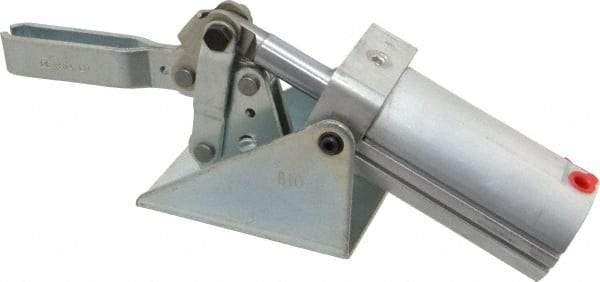 De-Sta-Co - 600 Lb Inner Hold Capacity, Horiz Mount, Air Power Hold-Down Toggle Clamp - 1/8 NPT Port, 145 Max psi, 99° Bar Opening, 45.47mm Height Under Bar - Eagle Tool & Supply