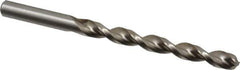 Chicago-Latrobe - 5/16" 135° High Speed Steel Jobber Drill - Bright Finish, Right Hand Cut, Parabolic Flute, Straight Shank, 4-1/2" OAL, Notched Point - Eagle Tool & Supply
