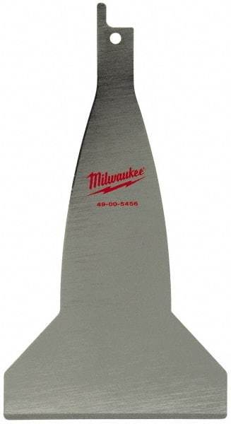 Milwaukee Tool - Power Saw Scraper Blade - For Use with All Hackzall & Sawzall Recip Saws - Eagle Tool & Supply