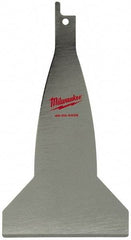 Milwaukee Tool - Power Saw Scraper Blade - For Use with All Hackzall & Sawzall Recip Saws - Eagle Tool & Supply