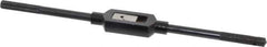 Cle-Line - 5/32 to 1/2" Tap Capacity, Straight Handle Tap Wrench - 11" Overall Length - Eagle Tool & Supply