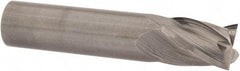 Hertel - 10mm, 14mm LOC, 10mm Shank Diam, 51mm OAL, 4 Flute, Solid Carbide Square End Mill - Single End, Uncoated, 30° Helix, Centercutting, Right Hand Cut - Eagle Tool & Supply