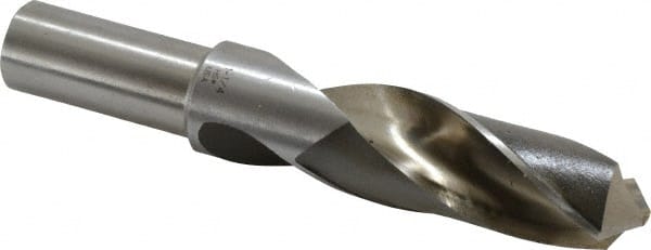 Hertel - 1-1/4" 118° High Speed Steel Screw Machine Drill Bit - Eagle Tool & Supply