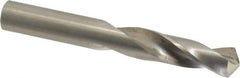 Hertel - 33/64" 118° High Speed Steel Screw Machine Drill Bit - Bright Finish, Right Hand Cut, 2-3/8" Flute Length, 3-7/8" OAL - Eagle Tool & Supply