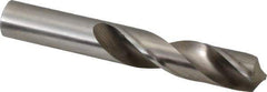 Hertel - 43/64" 118° High Speed Steel Screw Machine Drill Bit - Bright Finish, Right Hand Cut, 2-7/8" Flute Length, 4-5/8" OAL - Eagle Tool & Supply