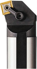 Seco - 50mm Min Bore Diam, 350mm OAL, 40mm Shank Diam, S-MSKN Indexable Boring Bar - 60mm Max Bore Depth, SN.. 1204.. Insert, Pin & Clamp Holding Method - Eagle Tool & Supply