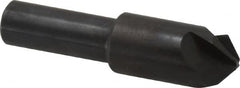 Hertel - 1/2" Head Diam, 3/8" Shank Diam, 4 Flute 100° High Speed Steel Countersink - Eagle Tool & Supply