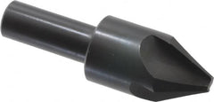 Hertel - 7/8" Head Diam, 1/2" Shank Diam, 4 Flute 60° High Speed Steel Countersink - Eagle Tool & Supply