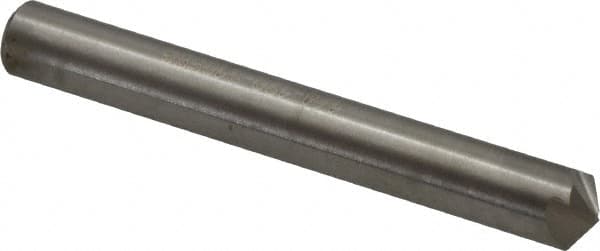 Hertel - 1/4" Head Diam, 1/4" Shank Diam, 4 Flute 120° High Speed Steel Countersink - Eagle Tool & Supply