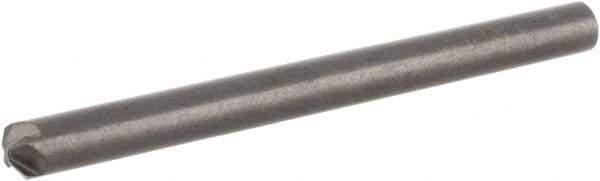 Hertel - 1/8" Head Diam, 1/8" Shank Diam, 4 Flute 120° High Speed Steel Countersink - 1-5/8" OAL, Straight Shank - Eagle Tool & Supply