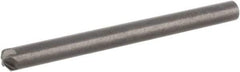 Hertel - 1/8" Head Diam, 1/8" Shank Diam, 4 Flute 120° High Speed Steel Countersink - 1-5/8" OAL, Straight Shank - Eagle Tool & Supply