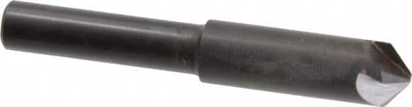 Hertel - 5/16" Head Diam, 1/4" Shank Diam, 4 Flute 100° High Speed Steel Countersink - Eagle Tool & Supply
