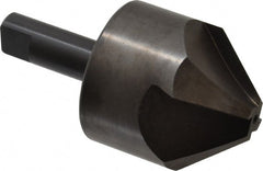 Hertel - 2-1/2" Head Diam, 3/4" Shank Diam, 4 Flute 82° High Speed Steel Countersink - Eagle Tool & Supply