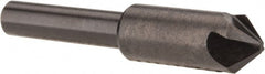Hertel - 3/8" Head Diam, 1/4" Shank Diam, 4 Flute 90° High Speed Steel Countersink - Eagle Tool & Supply