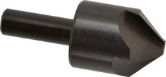 Hertel - 1-1/4" Head Diam, 1/2" Shank Diam, 4 Flute 90° High Speed Steel Countersink - Eagle Tool & Supply