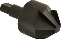 Hertel - 2" Head Diam, 3/4" Shank Diam, 4 Flute 90° High Speed Steel Countersink - Eagle Tool & Supply