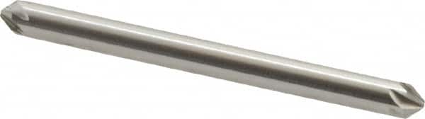 Hertel - 1/8" Head Diam, 1/8" Shank Diam, 6 Flute 82° High Speed Steel Countersink - Eagle Tool & Supply