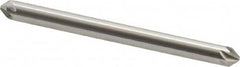 Hertel - 1/8" Head Diam, 1/8" Shank Diam, 6 Flute 82° High Speed Steel Countersink - Eagle Tool & Supply