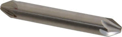 Hertel - 3/8" Head Diam, 3/8" Shank Diam, 6 Flute 60° High Speed Steel Countersink - 2-1/2" OAL, Straight Shank - Eagle Tool & Supply