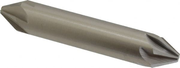 Hertel - 5/8" Head Diam, 5/8" Shank Diam, 6 Flute 60° High Speed Steel Countersink - Eagle Tool & Supply