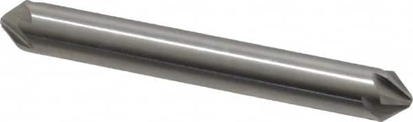 Hertel - 1/4" Head Diam, 1/4" Shank Diam, 6 Flute 82° High Speed Steel Countersink - Eagle Tool & Supply