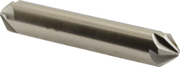 Hertel - 5/8" Head Diam, 5/8" Shank Diam, 6 Flute 90° High Speed Steel Countersink - Eagle Tool & Supply