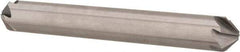 Hertel - 1/4" Head Diam, 1/4" Shank Diam, 6 Flute 90° High Speed Steel Countersink - 2" OAL, Straight Shank - Eagle Tool & Supply