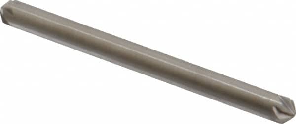 Hertel - 1/8" Head Diam, 1/8" Shank Diam, 6 Flute 100° High Speed Steel Countersink - Eagle Tool & Supply